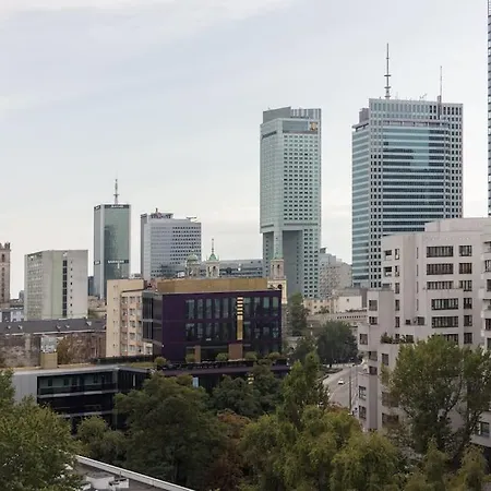 דירה Specious Center With Park View ורשה